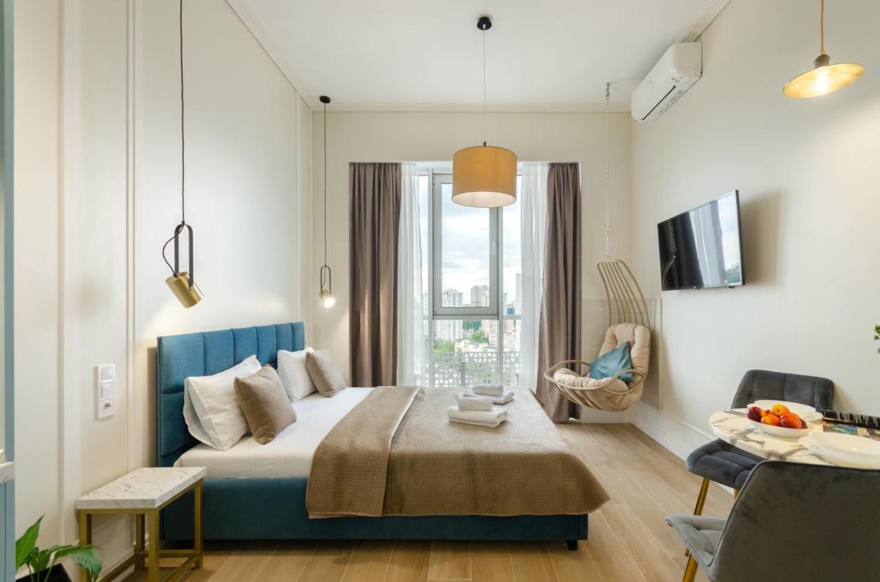 Modern New Cozy Apartment Kvartet Railway Station Kyiv Exterior photo